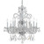 Crystorama - 5008-CH-CL-MWP - Eight Light Chandelier - Traditional Crystal - Polished Chrome