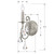 Ashton One Light Wall Sconce (5011-OS-CL-S)