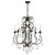 Ashton Six Light Chandelier (5016-EB-CL-MWP)