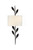 Crystorama - 501-EB - Two Light Wall Sconce - Broche - English Bronze