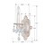 Paris Market One Light Wall Sconce (5021-AW-CL-MWP)