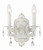 Crystorama - 5022-AW-CL-SAQ - Two Light Wall Sconce - Paris Market - Antique White