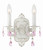 Crystorama - 5022-AW-RO-MWP - Two Light Wall Sconce - Paris Market - Antique White