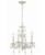 Crystorama - 5024-AW-CL-MWP - Four Light Mini Chandelier - Paris Market - Antique White