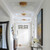 Broche Four Light Semi Flush Mount (505-GA)
