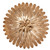 Broche Four Light Semi Flush Mount (505-GA)