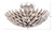 Broche Four Light Semi Flush Mount (505-SA)