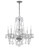 Crystorama - 5086-CH-CL-I - Six Light Chandelier - Traditional Crystal - Polished Chrome
