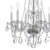 Traditional Crystal Six Light Chandelier (5086-CH-CL-MWP)