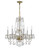Crystorama - 5086-PB-CL-S - Six Light Chandelier - Traditional Crystal - Polished Brass