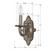 Paris Market One Light Wall Sconce (5111-VB)