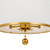 Broche Three Light Chandelier (513-GA)