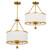 Broche Three Light Semi Flush Mount (513-GA_CEILING)