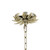 Broche Three Light Chandelier (513-SA)