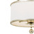 Broche Three Light Chandelier (513-SA)