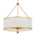 Crystorama - 515-GA - Eight Light Chandelier - Broche - Antique Gold