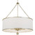 Crystorama - 515-SA - Eight Light Chandelier - Broche - Antique Silver