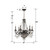 Vanderbilt Six Light Chandelier (5166-EB-CL-MWP)