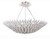 Crystorama - 517-MT_CEILING - Six Light Semi Flush Mount - Broche - Matte White