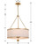 Broche Six Light Chandelier (518-GA)