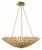Crystorama - 519-GA - Eight Light Chandelier - Broche - Antique Gold