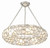 Crystorama - 525-SA - Six Light Chandelier - Palla - Antique Silver