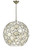 Crystorama - 529-SA - Six Light Chandelier - Palla - Antique Silver