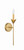 Broche One Light Wall Sconce (531-GA)