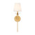 Broche One Light Wall Sconce (531-OP-GA)