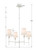Broche Four Light Chandelier (534-MT)