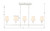 Broche Five Light Chandelier (537-MT)