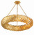 Broche Eight Light Pendant (538-GA)