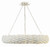 Crystorama - 538-MT - Eight Light Pendant - Broche - Matte White