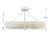 Broche Eight Light Semi Flush Mount (538-MT_CEILING)