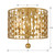 Layla Three Light Flush Mount (544-GA)