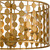 Layla Five Light Chandelier (545-GA)