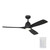 Volos Ii 54" Ceiling Fan (300054-BK)