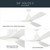 Volos Ii 54" Ceiling Fan (300054-MWH)