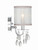 Hampton One Light Wall Sconce (5621-CH)