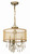Hampton Three Light Mini Chandelier (5623-AB)