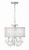 Crystorama - 5623-CH - Three Light Mini Chandelier - Hampton - Polished Chrome
