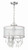Hampton Three Light Mini Chandelier (5623-CH)