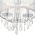 Hampton Three Light Mini Chandelier (5623-CH)