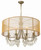 Hampton Eight Light Chandelier (5628-AB)