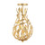 Broche Three Light Semi Flush Mount (565-GA_CEILING)
