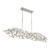 Broche Six Light Linear Chandelier (567-SA)