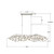 Broche Six Light Linear Chandelier (567-SA)