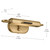 Caillier LED Picture Light (52819LBR)