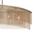Khaite Five Light Linear Chandelier (52825CPZ)