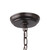 Luna One Light Mini Chandelier (580-EB-GA)